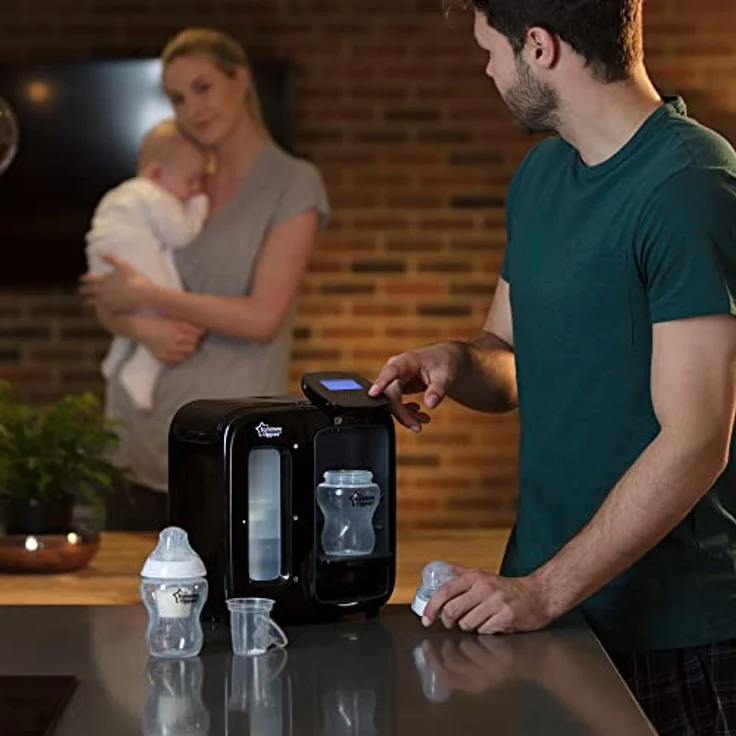 Tommee Tippee Perfect Prep Day & Night, Flaschenzubereiter mit digitalem Display und verstellbarer Lautstärke, schwarz – Bild 8