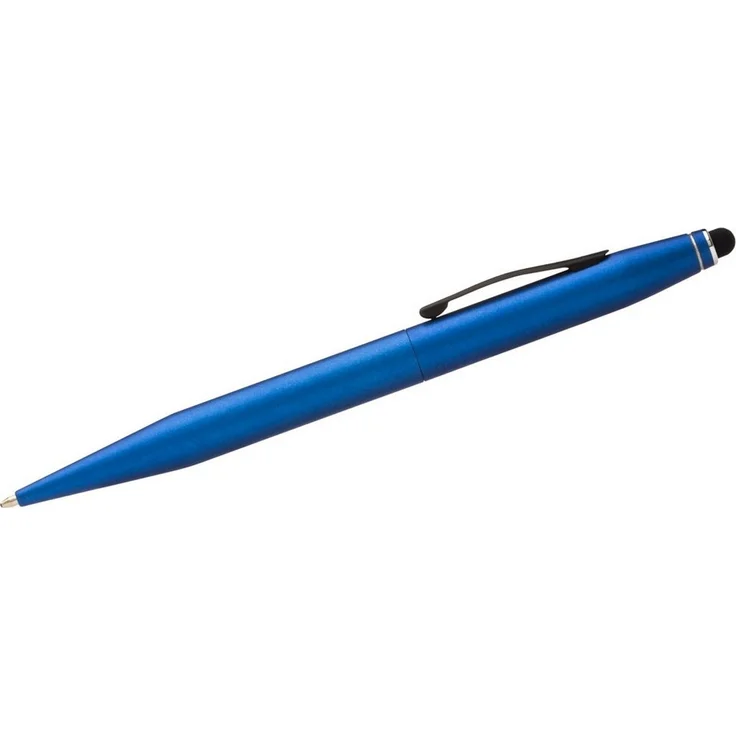 OTTO Füllfederhalter Kugelschreiber Tech2 mit Stylus Metallic Blau, Zwei-Funktionen Kugelschreiber in Geschenk-Box – Bild 1