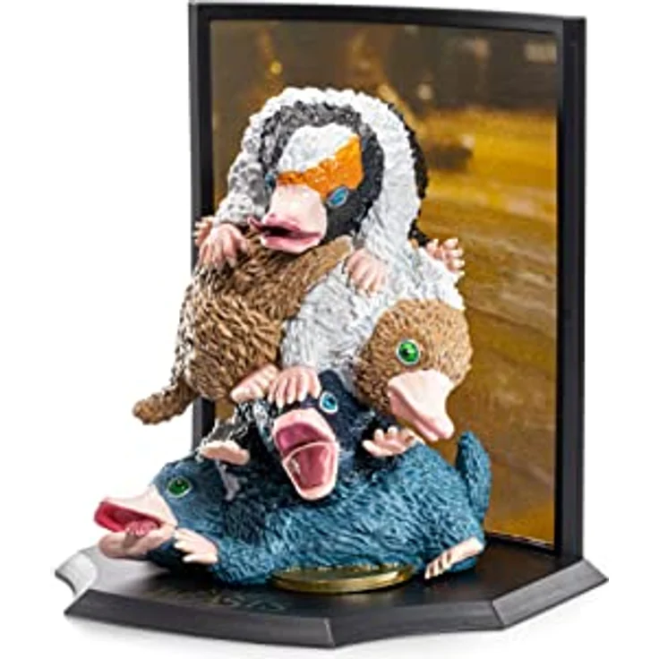 The Noble Collection Toyllectible Schatzhaufen von Baby-Nifflers, Diorama mit 4 Baby-Nifflern, ca. 15,2 x 14 cm, für Fans ab 8 Jahren – Bild 3