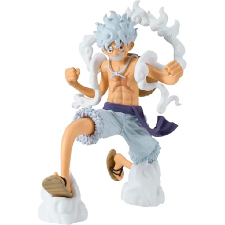 Banpresto One Piece Grandista Monkey D. Luffy Gear 5 Figur, 21 cm PVC-Statikfigur in limitierter Auflage
