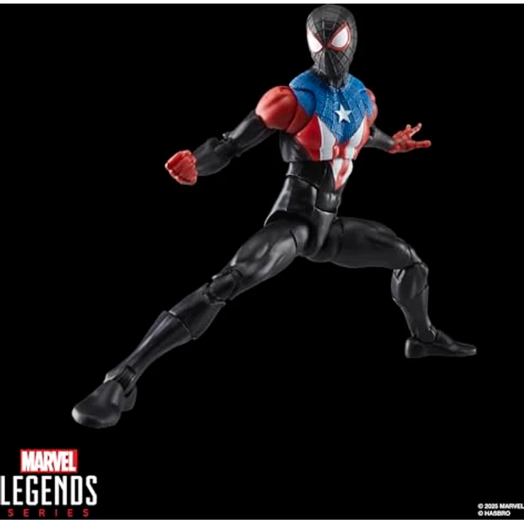 Hasbro Marvel Legends Spider-Man 2, Gamerverse Miles Morales Actionfigur im Boricua-Anzug, 15 cm, beweglich mit 5 Accessoires – Bild 6