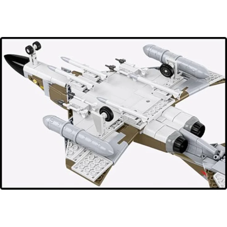 Cobi F-4M Phantom II, Klemmbausteinmodell mit 728 Teilen, britische Version der legendären RAF-Abfangjäger – Bild 6