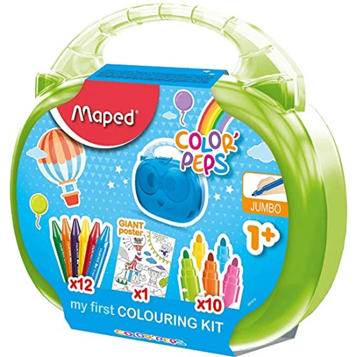 MAPED Filzstift Color'Peps, Mal-Set für Kinder, 22-teilig, ultra-auswaschbar – Bild 2
