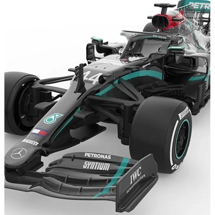 Rastar R/C Auto Mercedes-AMG F1 W11 EQ, detailgetreues 1:18 Modell für Sammler und Motorsport-Enthusiasten – Bild 2