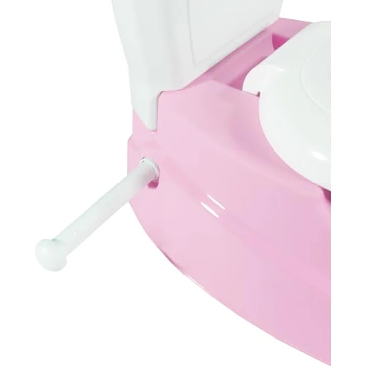 Lemodo Toilettentrainer Töpfchen für Kinder ab 18 Monaten mit Musik, herausnehmbarer Innenbehälter, pink/blau/grau – Bild 5