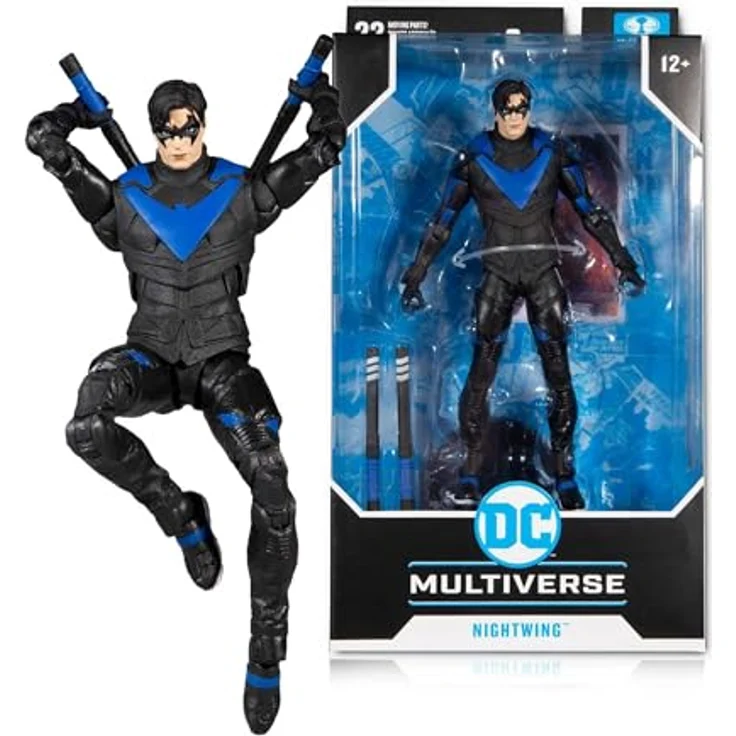 McFarlane Gaming Actionfigur Nightwing (Gotham Knights) 18 cm 15366 Mehrfarbig – Bild 2