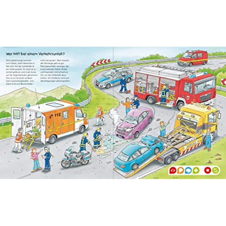 Ravensburger tiptoi® Buch - Wieso? Weshalb? Warum? - Die Welt der Fahrzeuge, interaktive Entdeckungsreise durch verschiedene Fahrzeugtypen – Bild 4