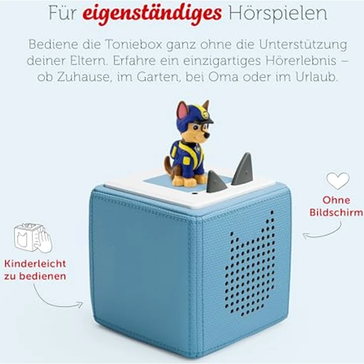 tonies Hörspielfigur Paw Patrol - Jungle Pups: Chase, interaktive Hörfigur für Toniebox – Bild 2