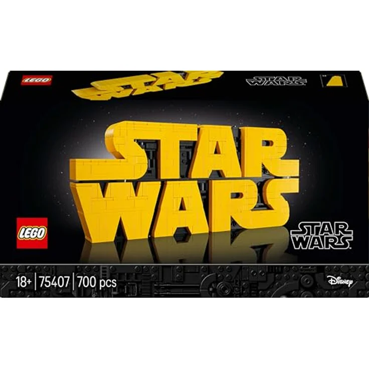LEGO Star Wars™ 75407, Wars Logo aus Steinen Bausatz mit 700 Teilen, 3D-Dekoration für Erwachsene, Mehrfarbig – Bild 9