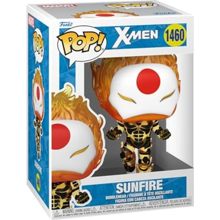 Funko X-Man - Sunfire 1460 - Vinylfigur, ca. 9 cm, in Fensterbox – Bild 1
