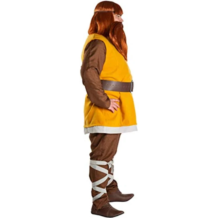 Maskworld Halvar - Vater von Wickie Kostüm - XL - Wikinger Verkleidung für Karneval, Fasching & Motto-Party – Bild 2