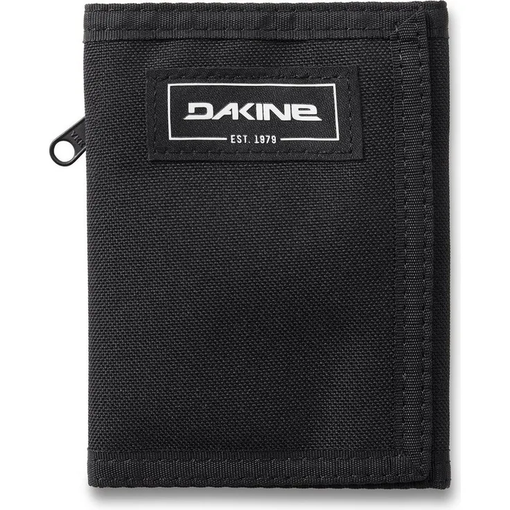 Dakine Geldbörse Börse Vert Rail Wallet Bifold (1-tlg), Überschlag mit Klettverschluss, Nylon, schwarz