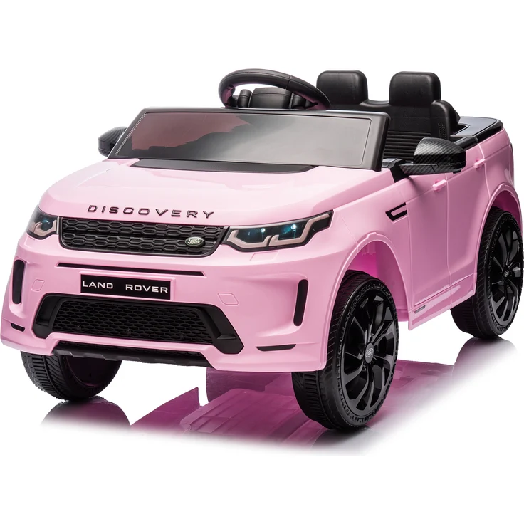 FCH 12V 4.5A.h LAND ROVER Discovery Sport Elektroauto Kinderauto, Rosa mit 2,4G Fernbedienung, LED Scheinwerfer, MP3, Hupe und Musik