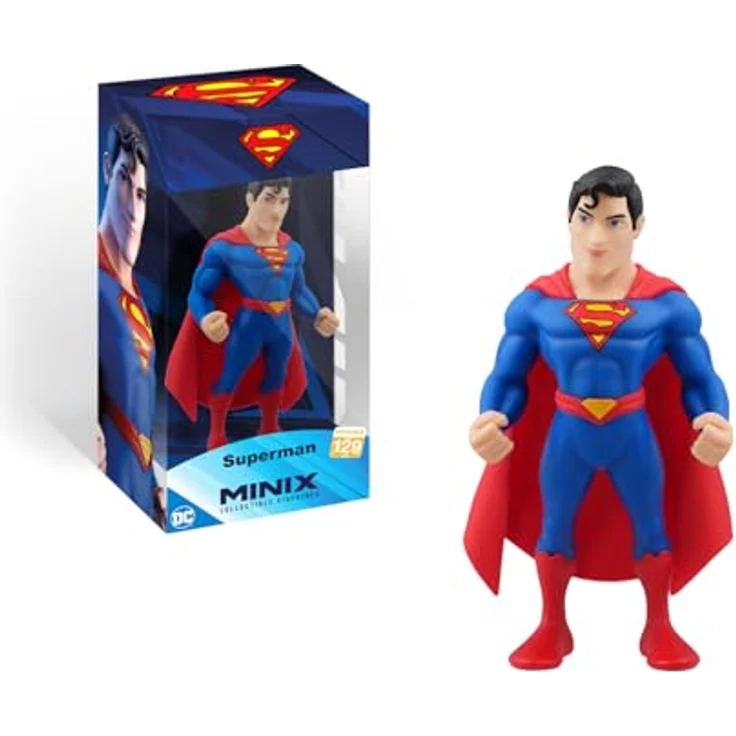 MINIX Filme #129, DC Comics - Superman Sammelfigur, 12 cm PVC-Figur in Ausstellungsbox – Bild 1