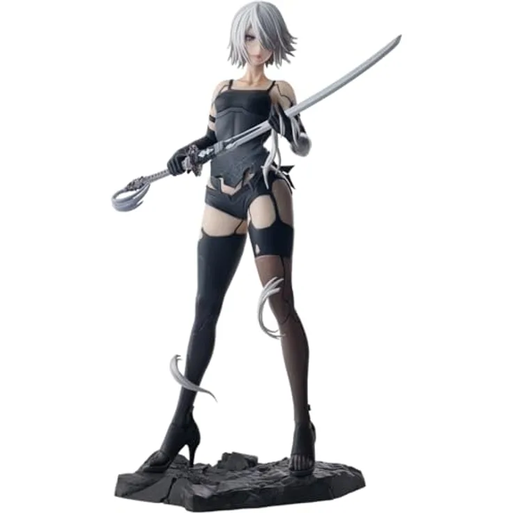 Ichibansho Figur - NieR: Automata - A2 (für die Herrlichkeit der Menschheit) Sammlerstatue, 20 cm hoch, offiziell lizenziert
