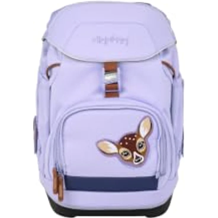 ergobag ergobag pack Schulrucksack-Set WaldBärsucher, höhenverstellbar, mit 22 Litern Volumen, recyceltem wasserabweisendem Polyester – Bild 2