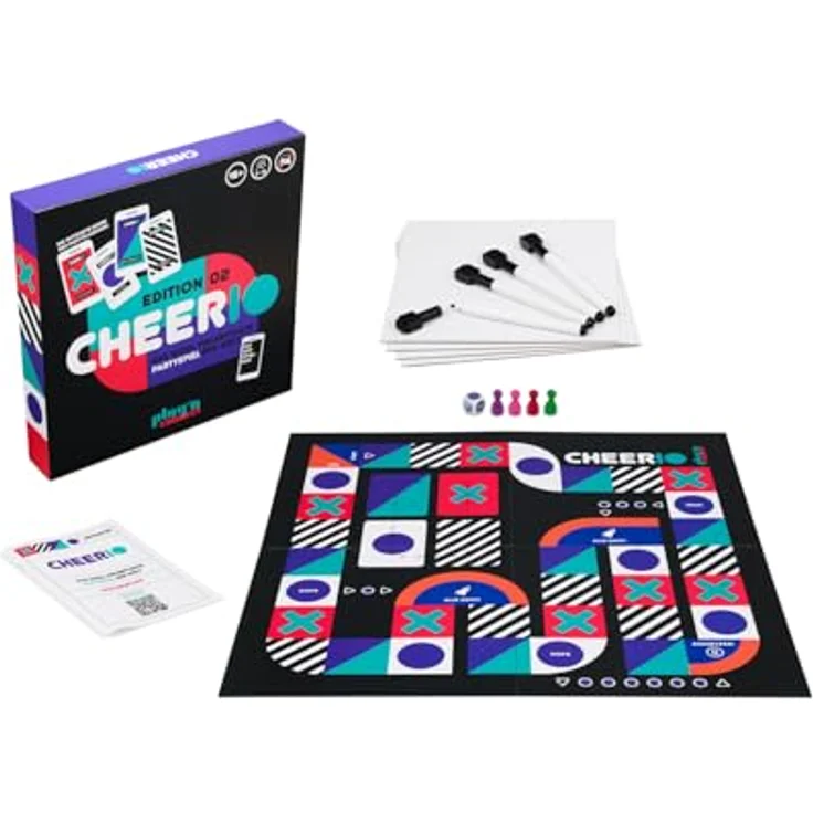 Playnconnect GmbH Cheerio Partyspiel Adult, Kartenspiel für Erwachsene – Bild 5