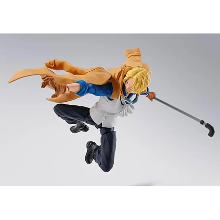 TAMASHII NATIONS One Piece S.H.Figuarts Actionfigur Sabo, 16 cm, inkl. Zubehör, detailreiche Ausführung – Bild 4