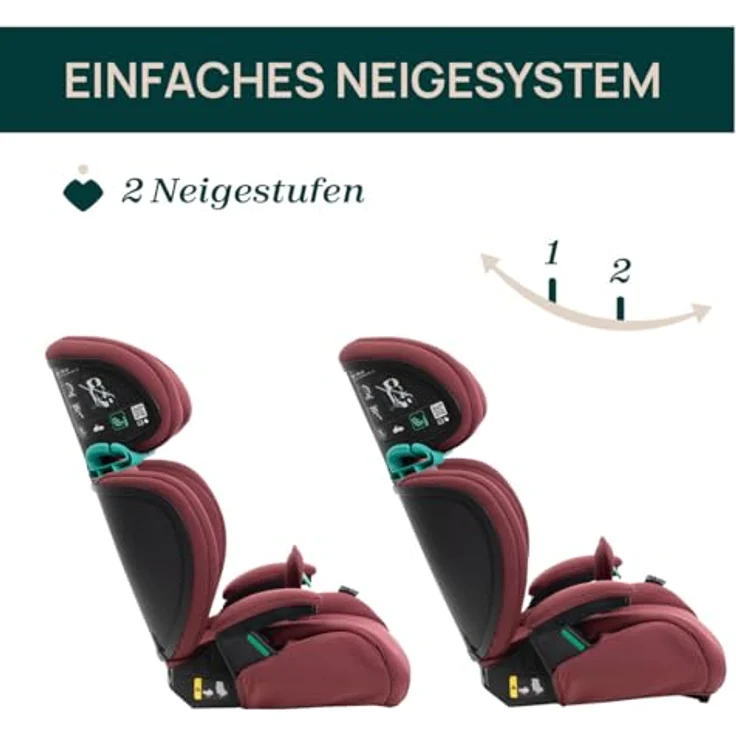 Chicco Quizy I-Size Lite, Kindersitz ECE R129, für Kinder 100-150 cm, leicht, mit einhand Sitzwinkeleinstellung und verstellbarer Kopfstütze – Bild 3