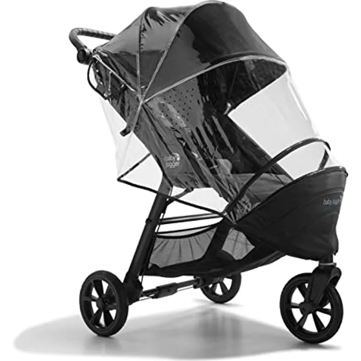 Baby Jogger Wetterschutz Regenschutz | für City Elite 2, City Mini GT2 und City Mini 2 Buggy Kinderwagen | hält Regen, Schnee und Wind ab