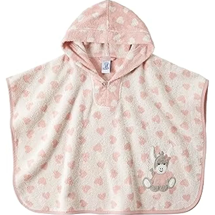 Sterntaler Badeponcho Esel Emmi Girl flora rose Frottee
