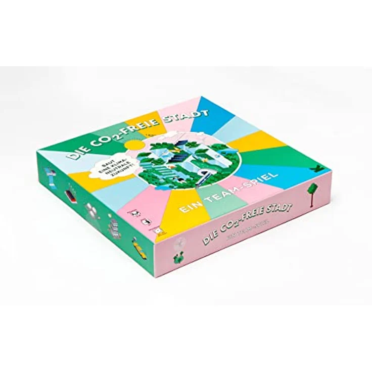 Laurence King Die CO2-freie Stadt, Team-Spiel für 2–4 Personen, Spieldauer 30–60 Minuten, Unterstützt Klimaprojekte – Bild 3