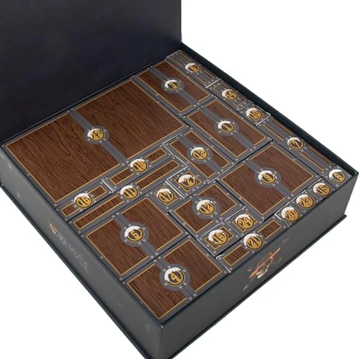 Cinereplicas One Piece Deluxe Adventskalender 2024 - Offizielle Lizenz, Pop-up Hardcover-Box, 24 einzigartige Geschenke, Originaldesign 🏴‍☠️ – Bild 4