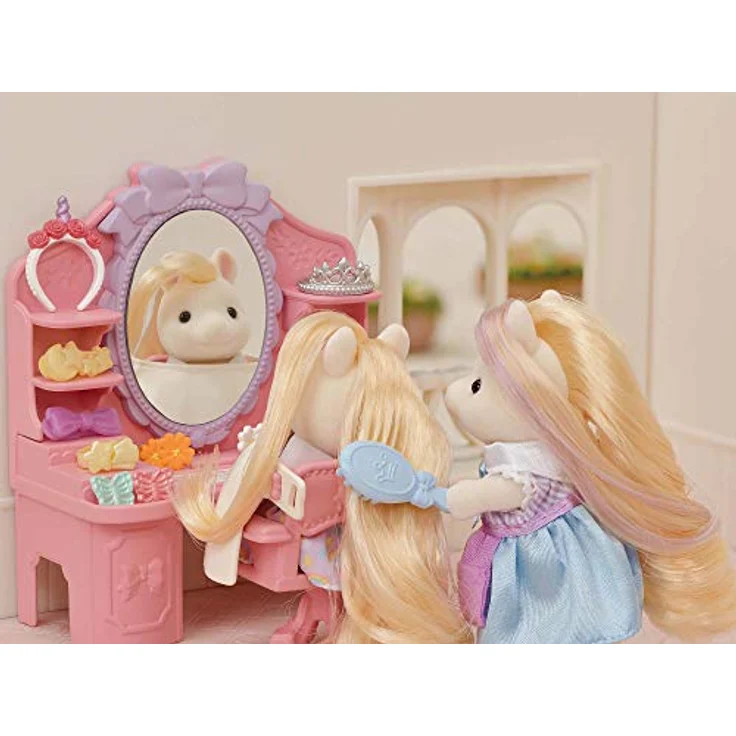 Sylvanian Families 5643 Pony Friseursalon mit Figur - Puppenhaus Spielset, einzelverpackt – Bild 6
