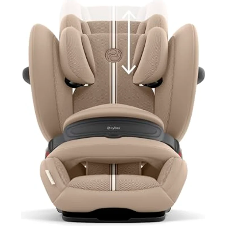 Cybex Pallas G3 Plus, 2-in-1 Kindersitz (15 Monate - 12 Jahre) mit erhöhter Sicherheit, Almond Beige – Bild 10