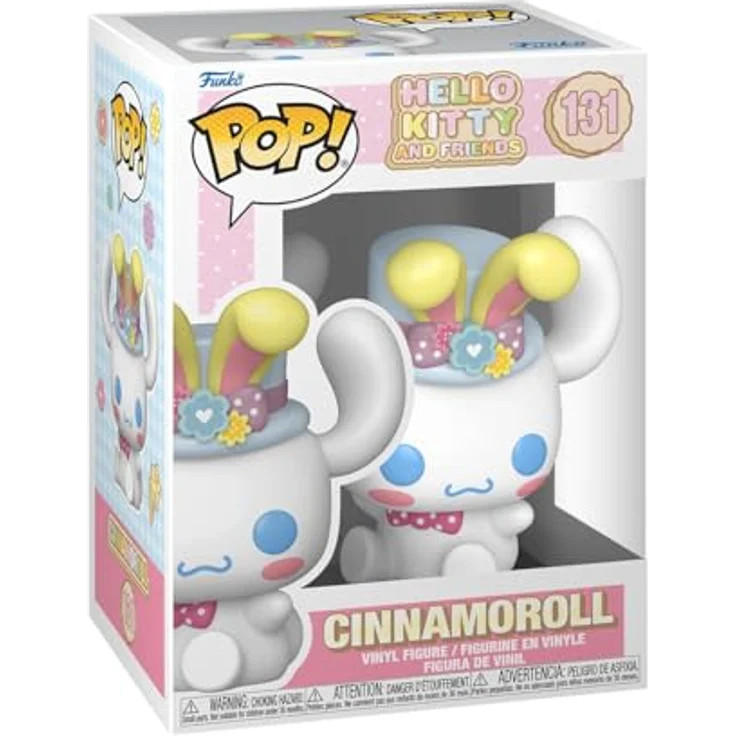 Funko POP! Sanrio: Hello Kitty Spring Cinnamoroll, Sammelbare Vinylfigur 9,5 cm, Hochwertiges Merchandise für Sammler und Fans – Bild 1