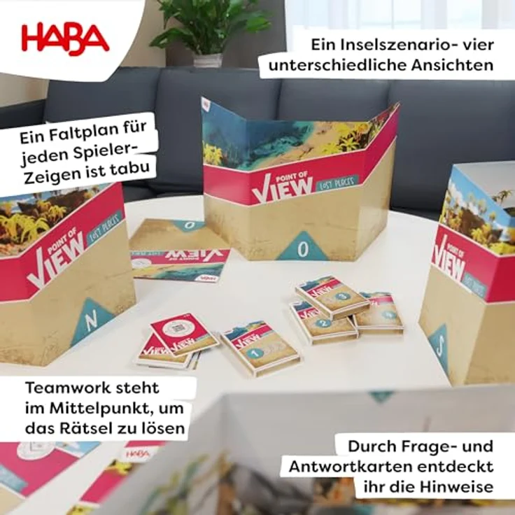 HABA Point of View: Lost Places Brettspiel - Gemeinsam Rätsel lösen - Ab 10 Jahren – Bild 5