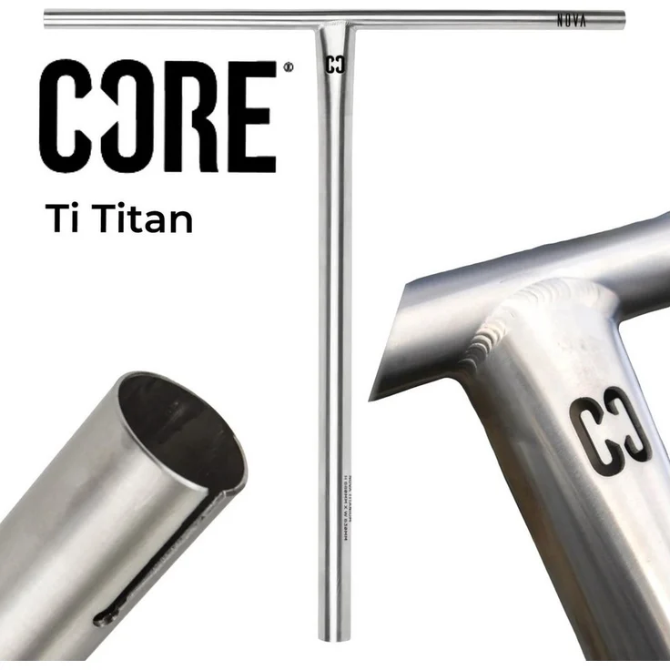 Core Action Sports Core Nova V2 Titan Stunt-Scooter, leichte Titan-Bar 680mm, SCS/HIC kompatibel, 35mm Oversized