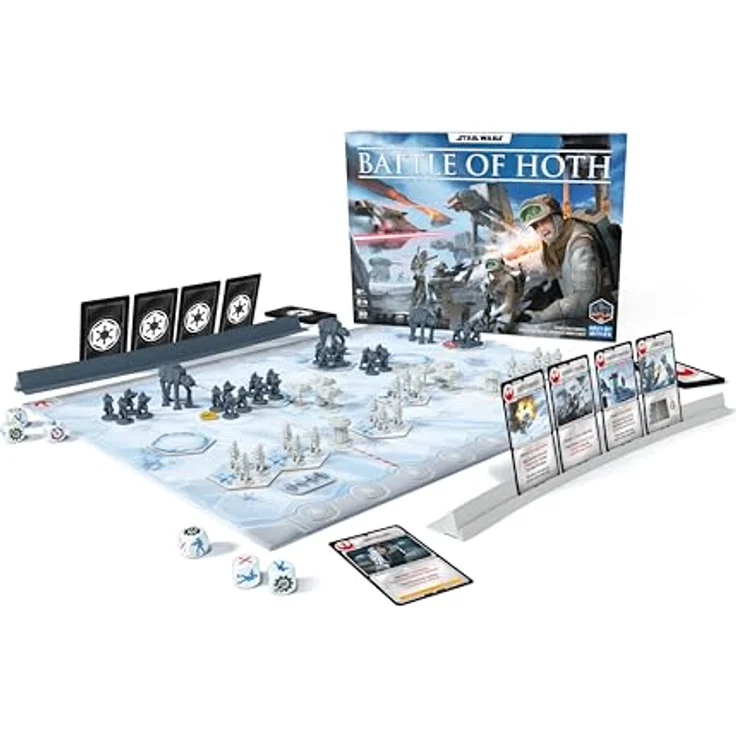 Days of Wonder Star Wars: Battle of Hoth, Strategiespiel für 2-4 Spieler, Spielzeit 30 Minuten, ab 8 Jahren, Deutsch – Bild 3
