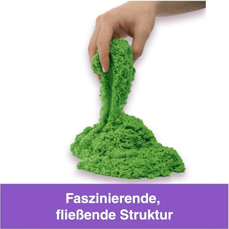 Spin Master Kinetic Sand Colour Bag Grün 907 Gramm – Bild 5