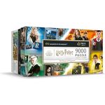 Trefl Prime - Puzzle UFT: Harry Potter, The Houses of Hogwarts - 9000 Teile, Großes Spiel, Dickster Karton, Bio, EKO, Unterhaltung für Erwachsene und Kinder ab 12 Jahren
