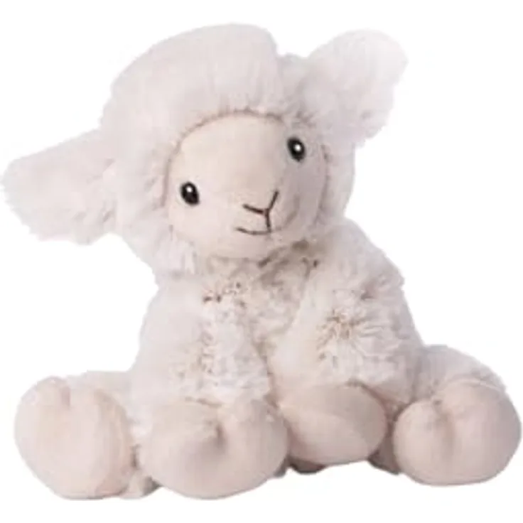 Inware 5912 Kuscheltier Schaf Beo, Creme, sitzend, 19 cm, Schmusetier