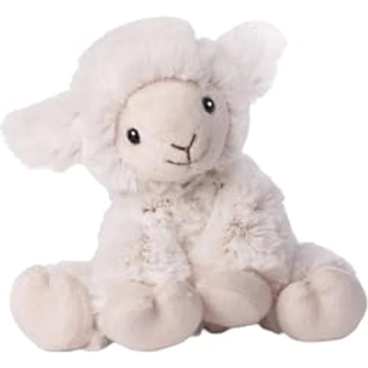 Inware 5912 Kuscheltier Schaf Beo, Creme, sitzend, 19 cm, Schmusetier – Bild 1