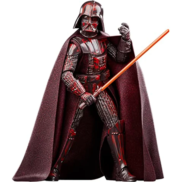 Hasbro Star Wars The Black Series Deluxe, Darth Vader Figur aus "Die Rückkehr der Jedi-Ritter", 15 cm mit Lichtschwert-Accessoire und mehreren Bewegungspunkten – Bild 1