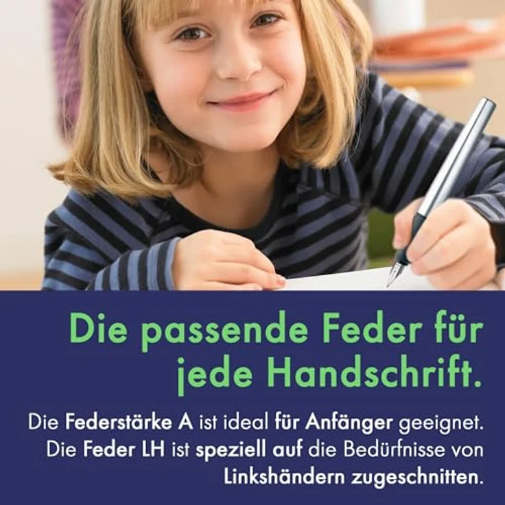 LAMY nexx Füllfederhalter, ergonomisches Design, neonyellow, Feder A für Anfänger – Bild 5