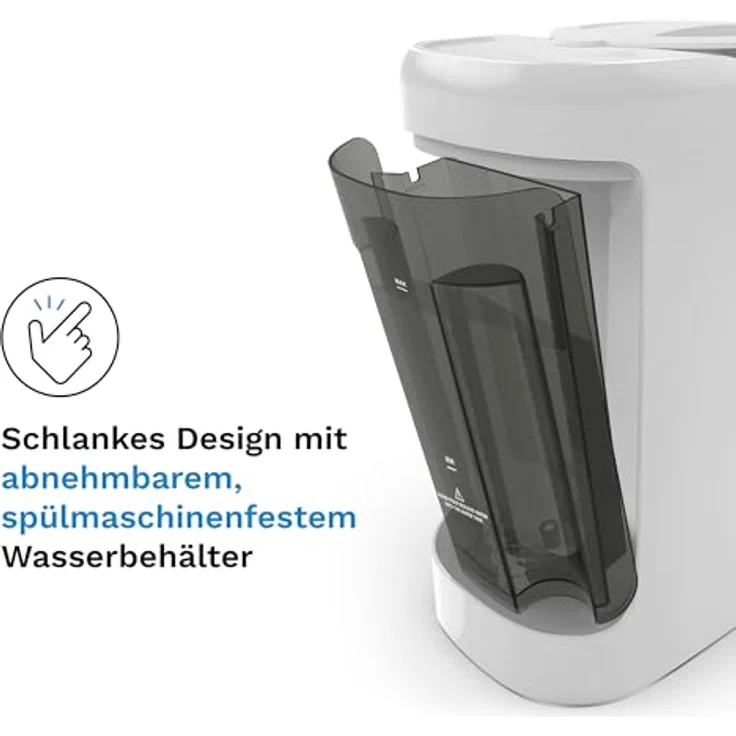 Baby Brezza Formula Pro Advanced, Babynahrungszubereiter mit automatischer Mischtechnologie, 3 Temperatureinstellungen und 60-300 ml Portionierung, BPA-frei – Bild 5