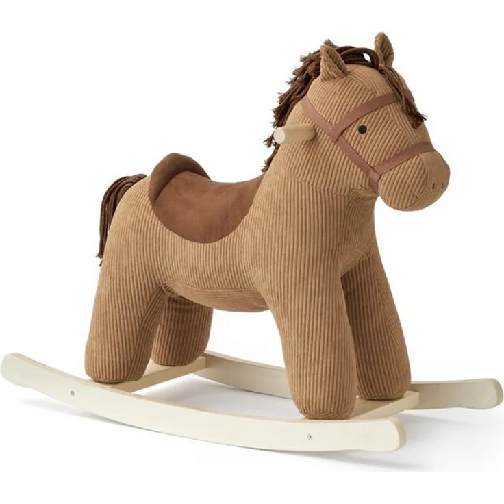 Kids Concept Schaukeltier Schaukelpferd Vera Aiden, Baumwollbezug, Sitzhöhe 37 cm, bis 50 kg belastbar, für Kinder ab 18 Monaten