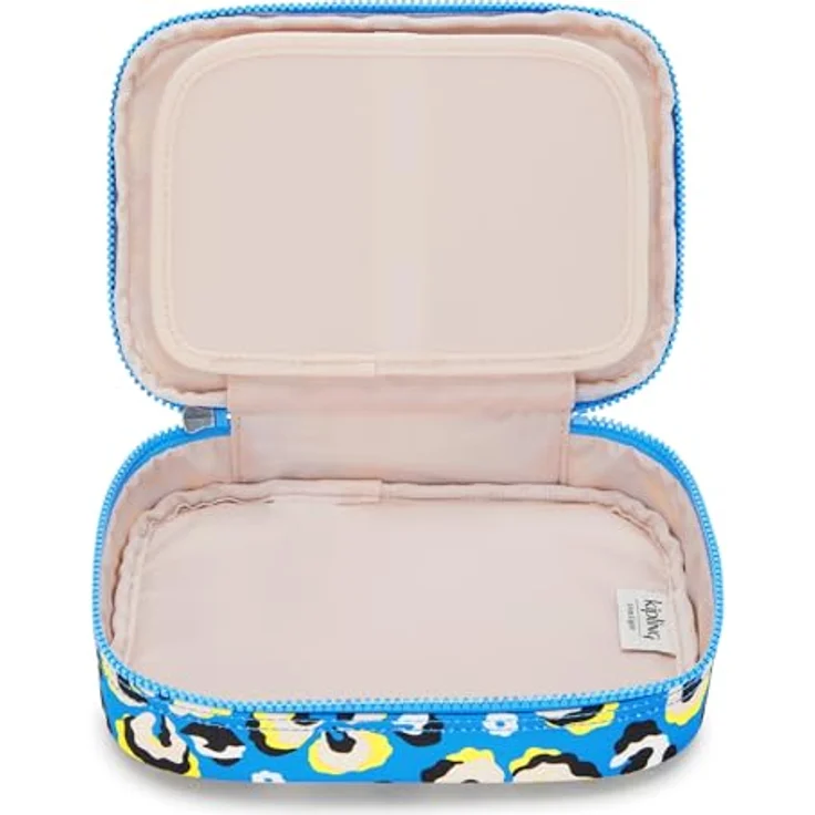 Kipling 100 Pens Beutel/Etui, Leopard Floral, wasserabweisend, 21x5x15 cm, 1.5L Volumen – Bild 3