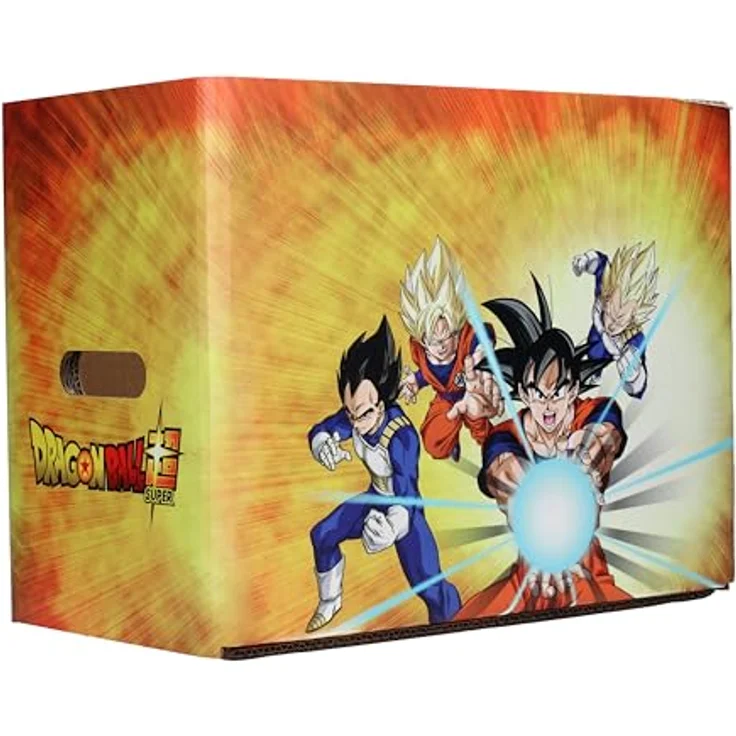 SD Toys Dragon Ball Super Archivierungsbox, farbenfrohes Design mit Goku, Vegeta und Piccolo, 40 x 21 x 30 cm, ideal für Spielzeug und Kleidung – Bild 4