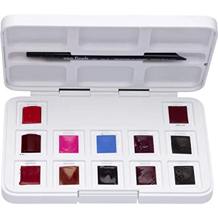 ROYAL TALENS Aquarellfarbe Van Gogh 12er Box RosaViolett – Bild 5
