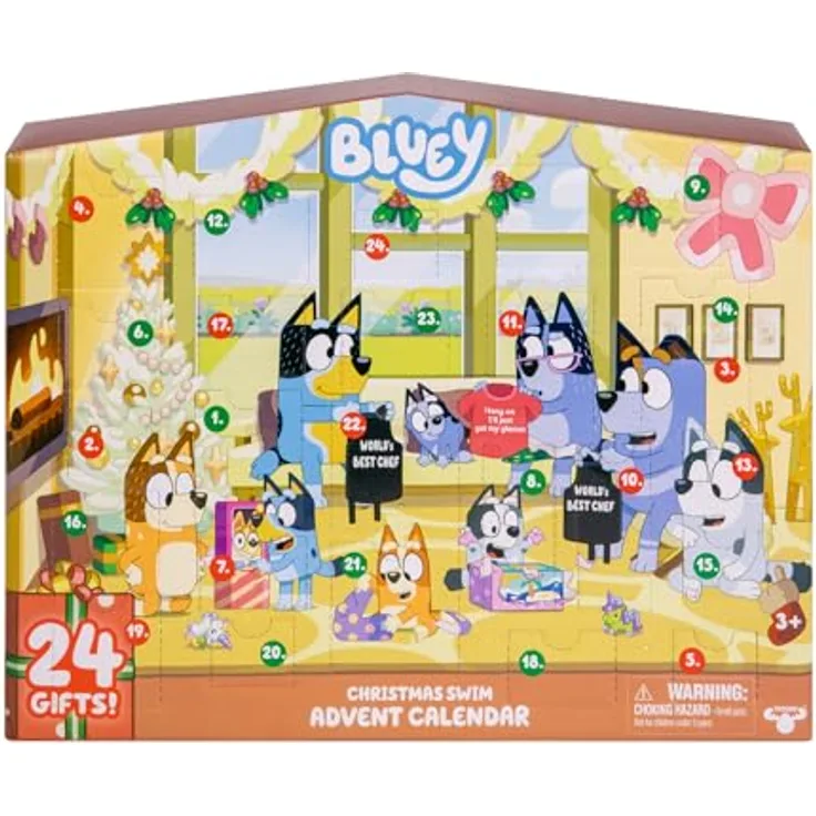 BlueY 17981 ADVENTSKALENDER, Stern, Multicoloured, Einheitsgröße
