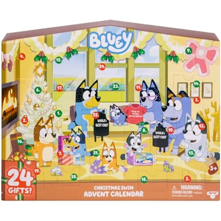 BlueY 17981 ADVENTSKALENDER, Stern, Multicoloured, Einheitsgröße – Bild 1