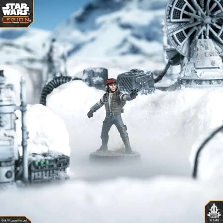 Atomic Mass Games Star Wars Legion anpassbarer Rebellenoffizier & Agent, Miniaturenspielset mit über 20 optionalen Bauteilen – Bild 6
