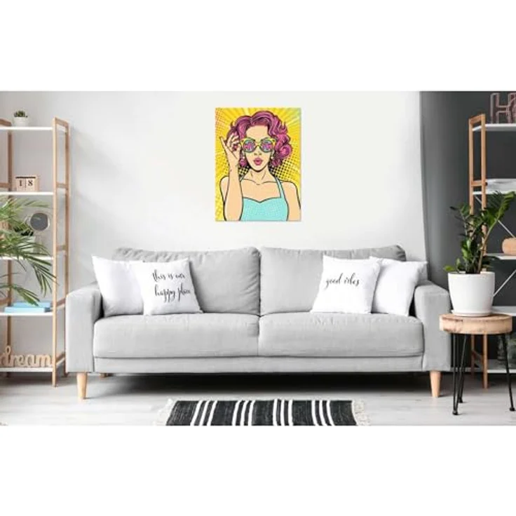 Ravensburger CreArt Malen nach Zahlen, ART Collection Leinwand "Lady in Pink", 30x40 cm, für Erwachsene, Made in Europe – Bild 6