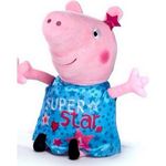 Play by Play Kuscheltier Peppa Wutz Kuscheltier Peppa Pig kuscheltier 30 cm hellblau (1-St), Peppa Wutz Anime Kawaii Plush Weihnachten Geschenke für Kinder
