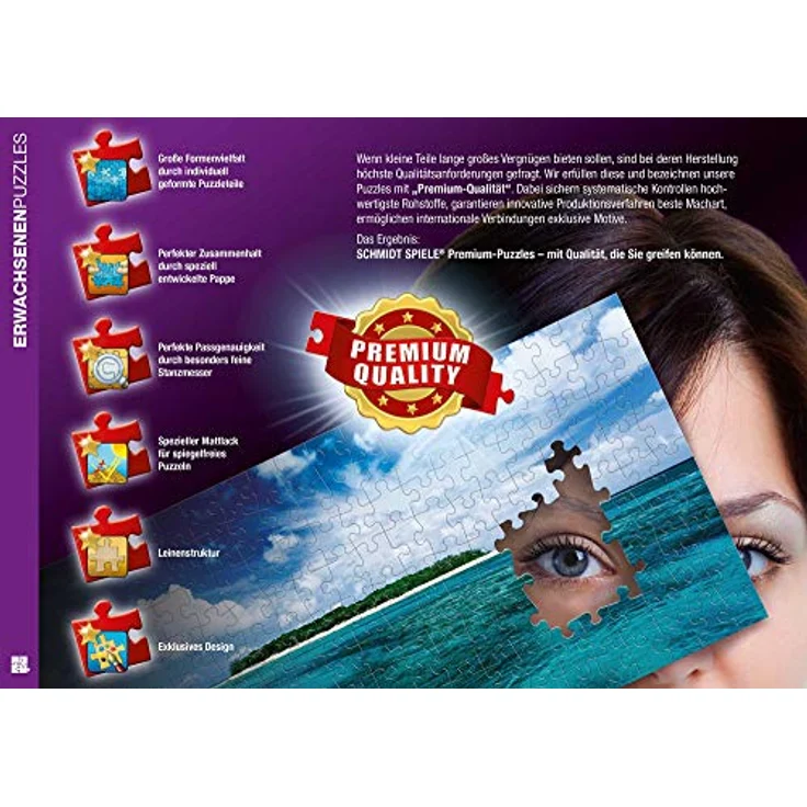 Disney Vaiana - Thomas Kinkade - Puzzle - Moana - 1000 Teile – Bild 5